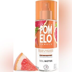 Solinotes Pomelo Hair & Body Mist | Alcohol-Free, Cruelty-Free (8.45 fl oz)